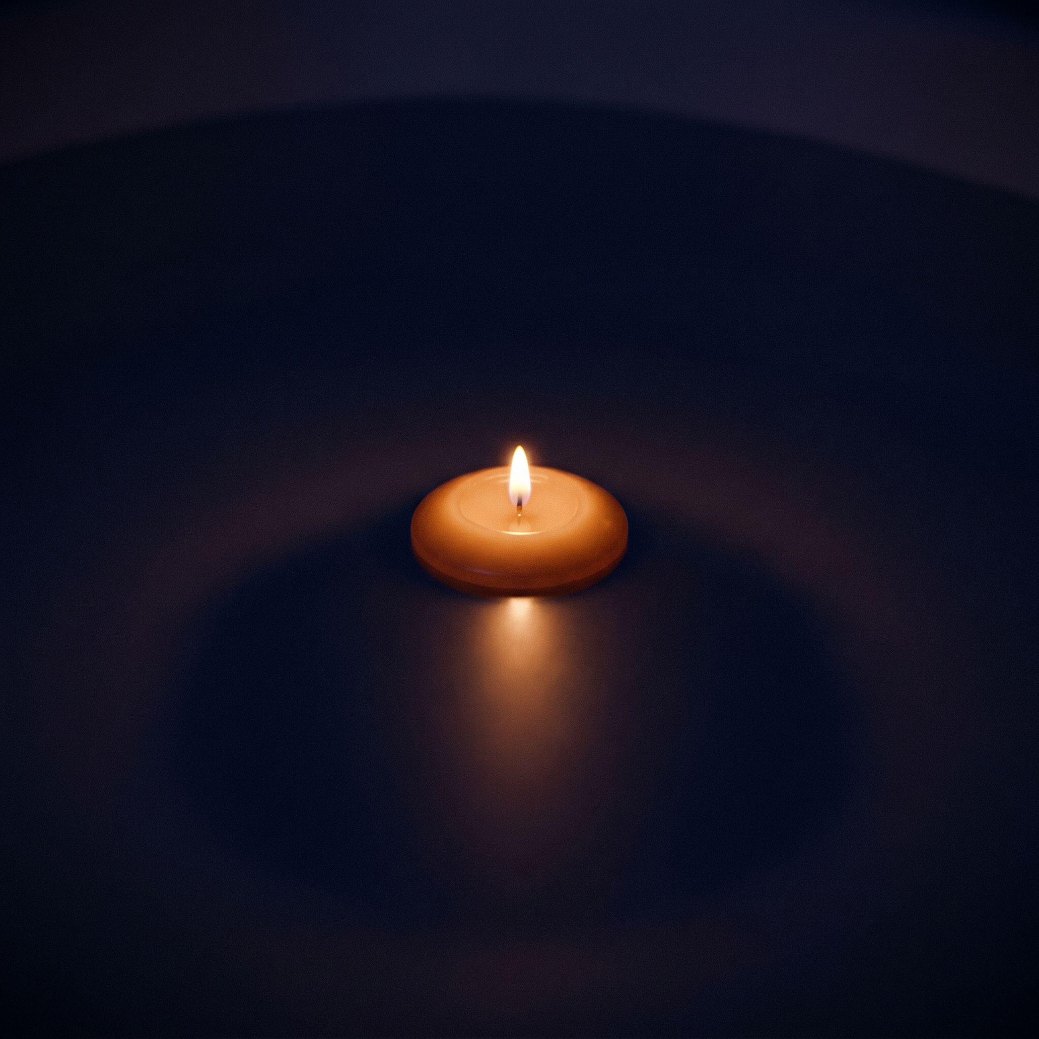 Bougie flottante - lumière de rêve